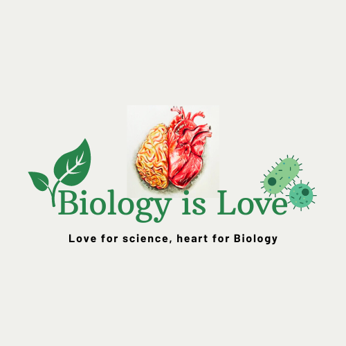 Biology is love logo